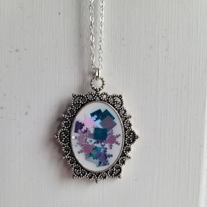 Winter themed necklace